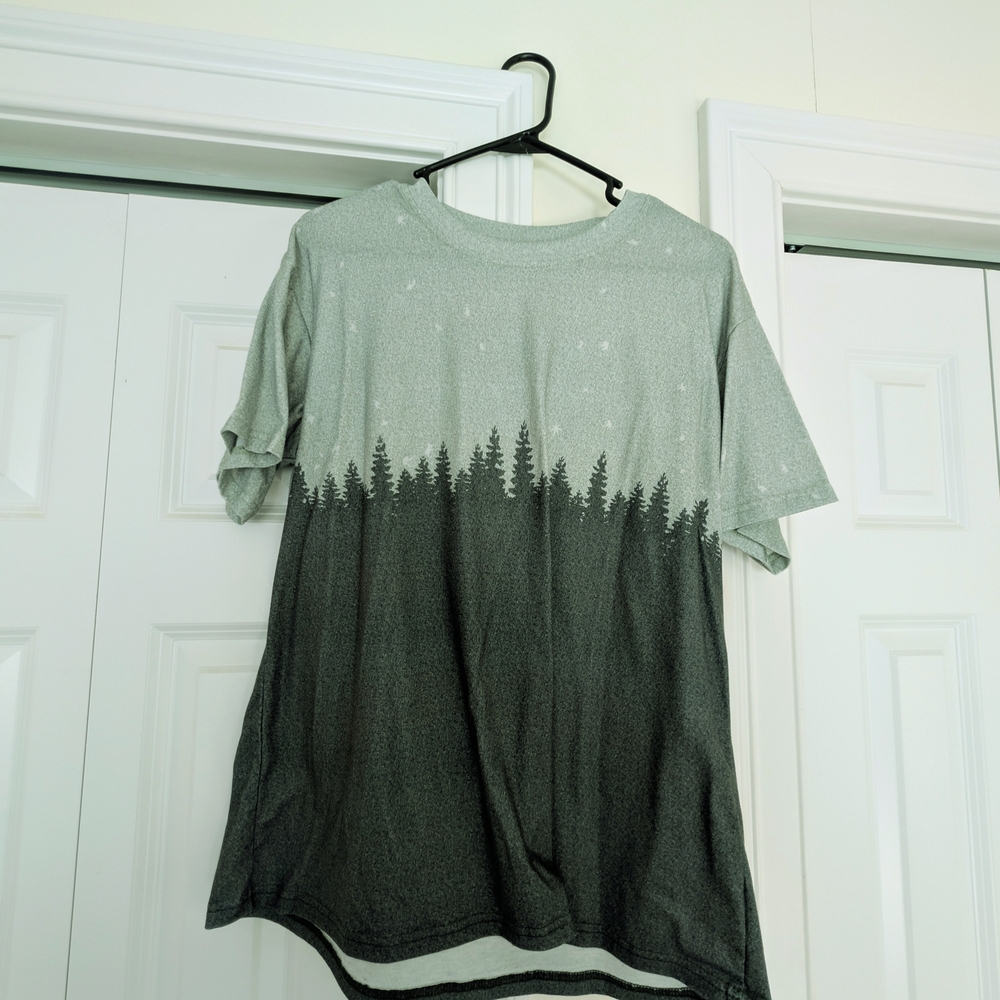 Gree Forest Print women's T-Shirt